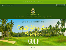 Tablet Screenshot of golfnugget.com